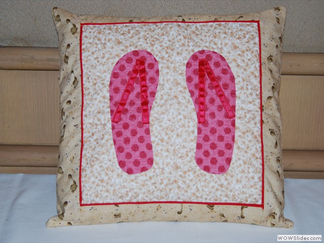 Pillow FlipFlops-Red